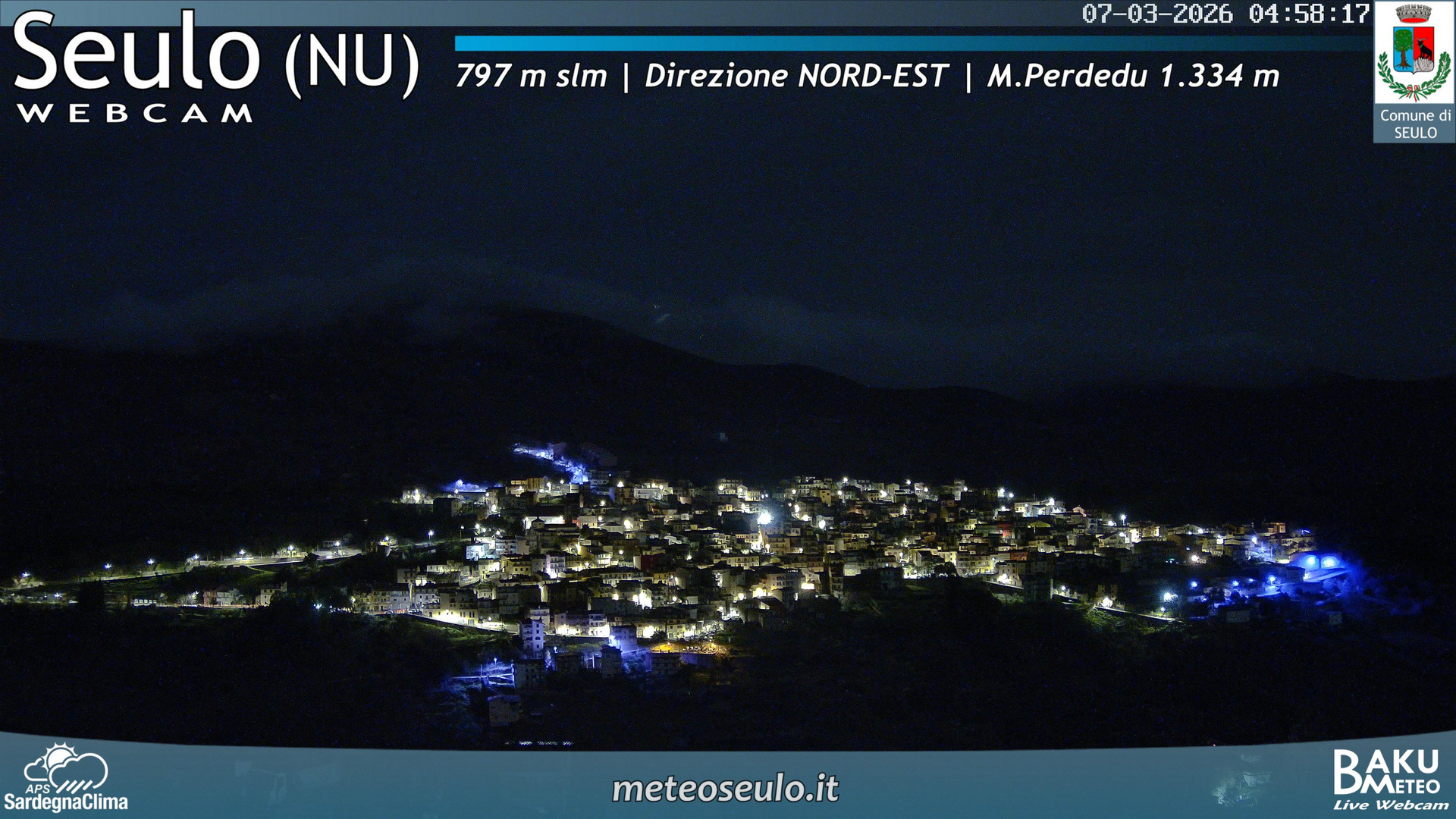 time-lapse frame, Seulo webcam