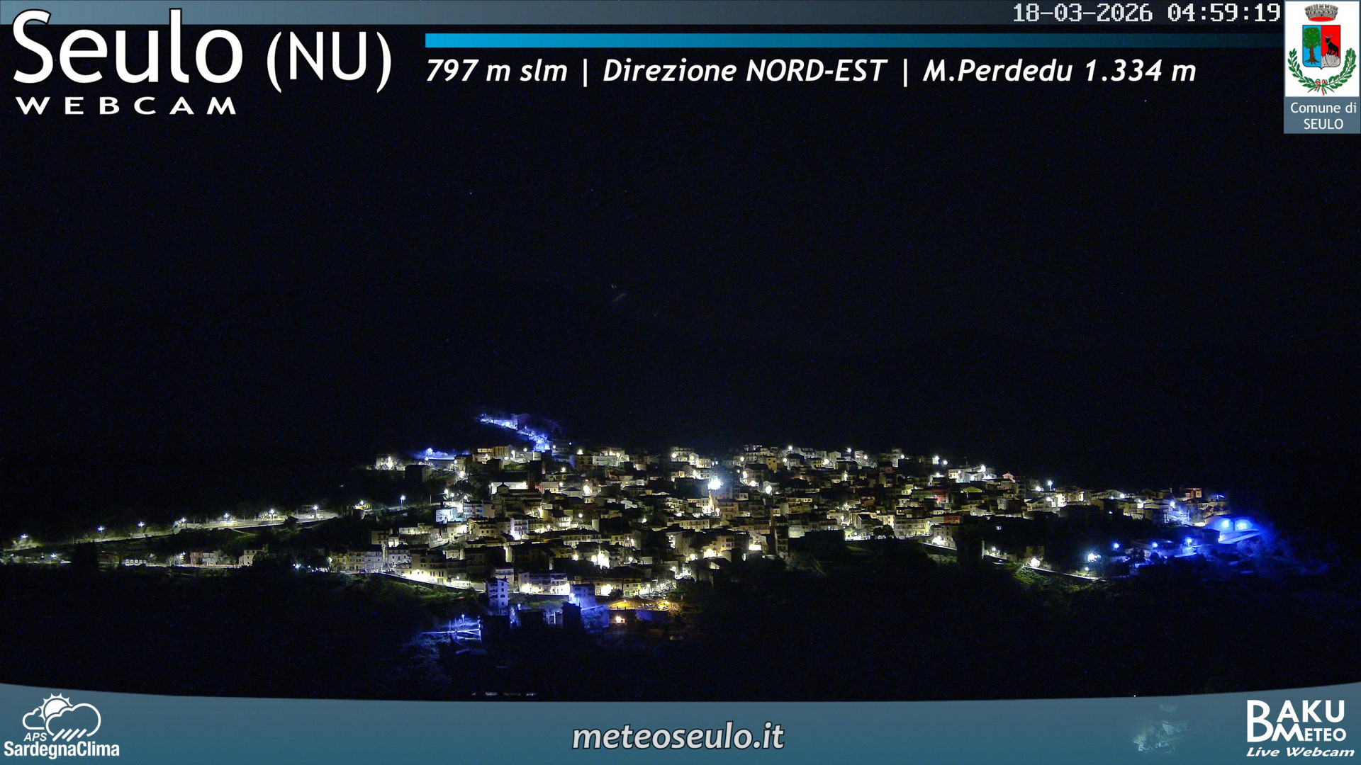 time-lapse frame, Seulo webcam