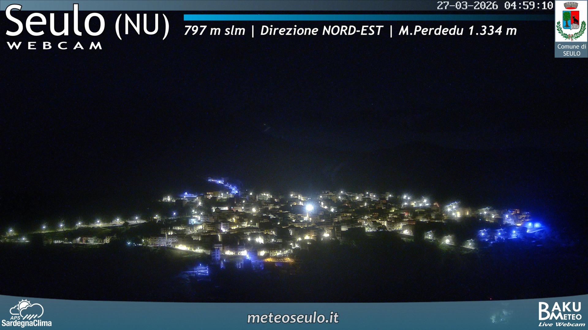 time-lapse frame, Seulo webcam