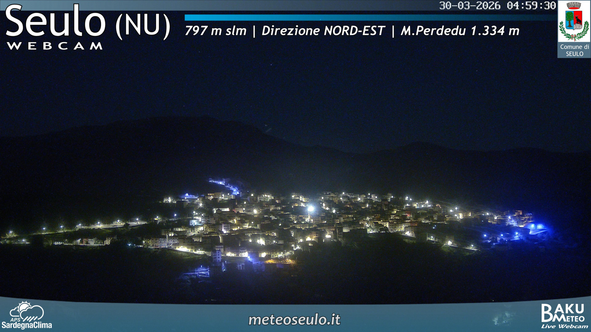 time-lapse frame, Seulo webcam