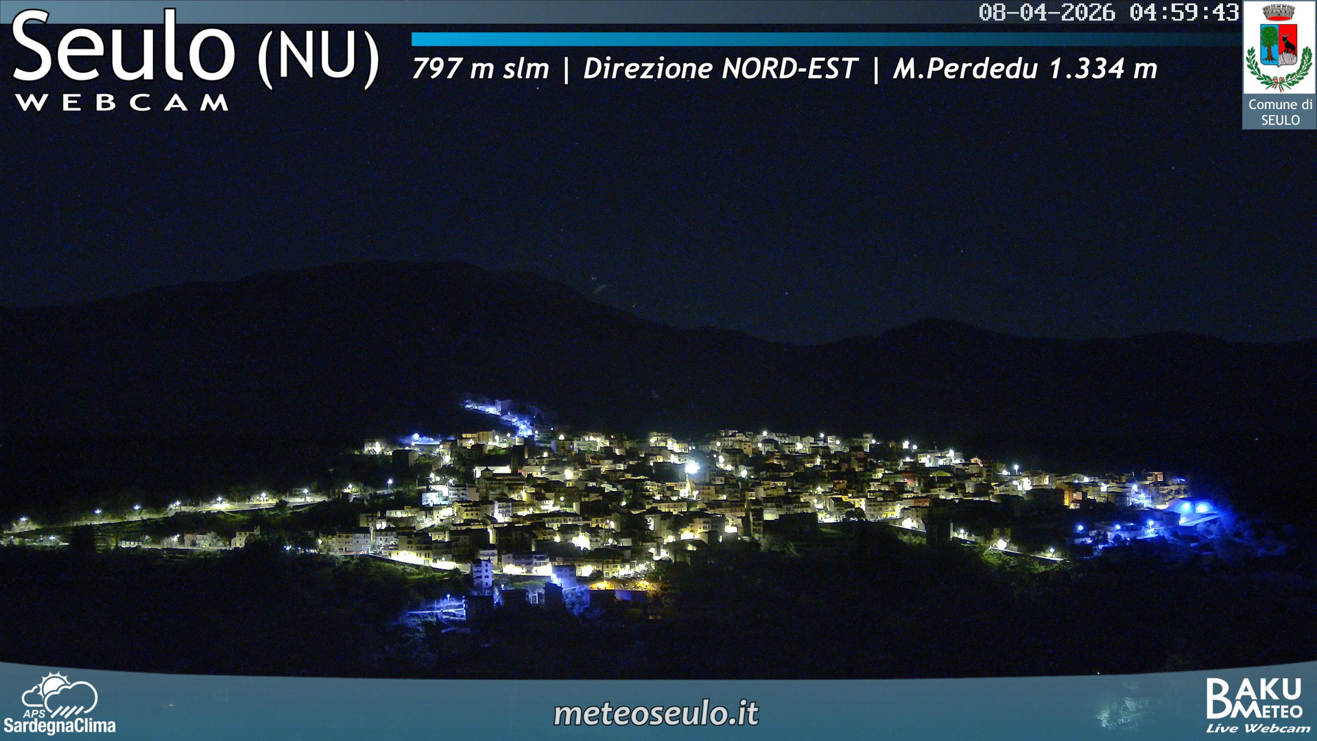 time-lapse frame, Seulo webcam