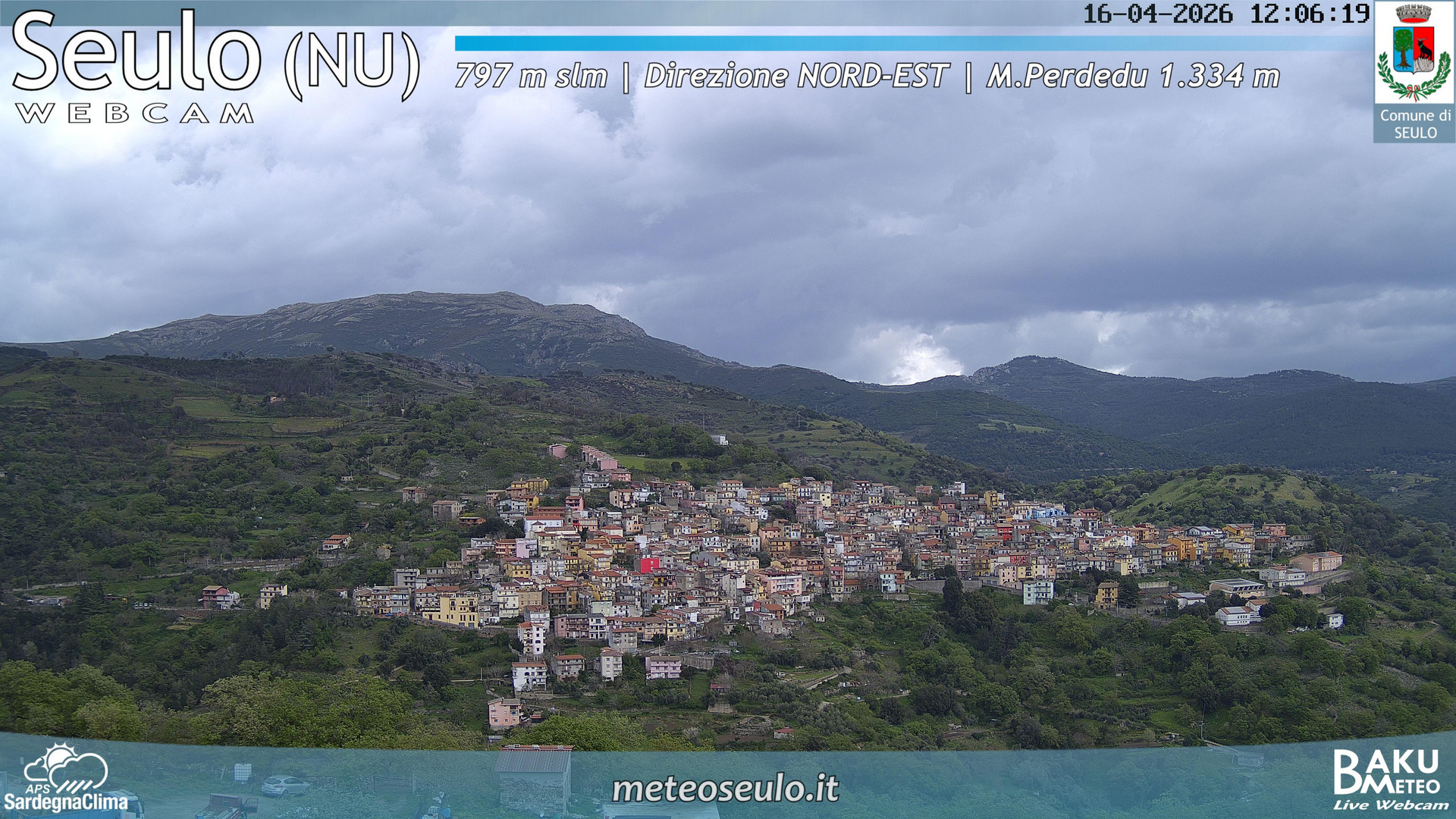 time-lapse frame, Seulo webcam