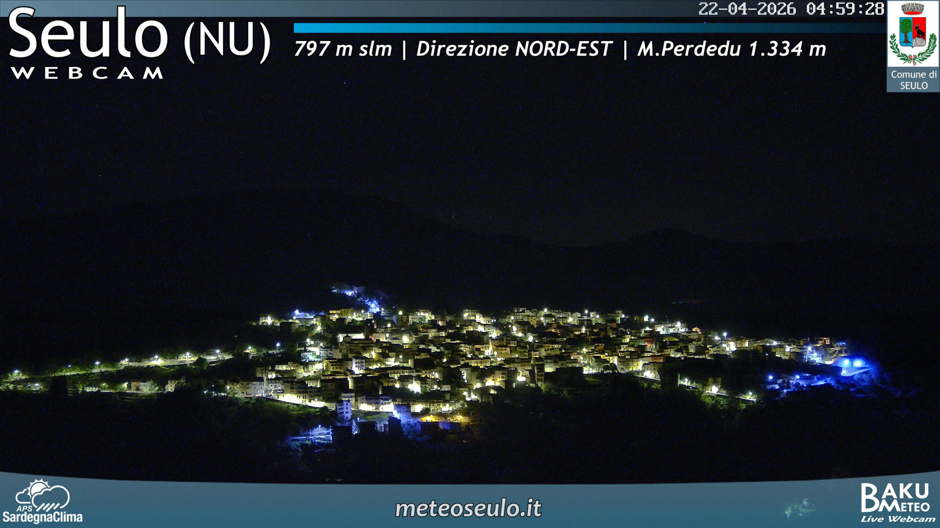 time-lapse frame, Seulo webcam