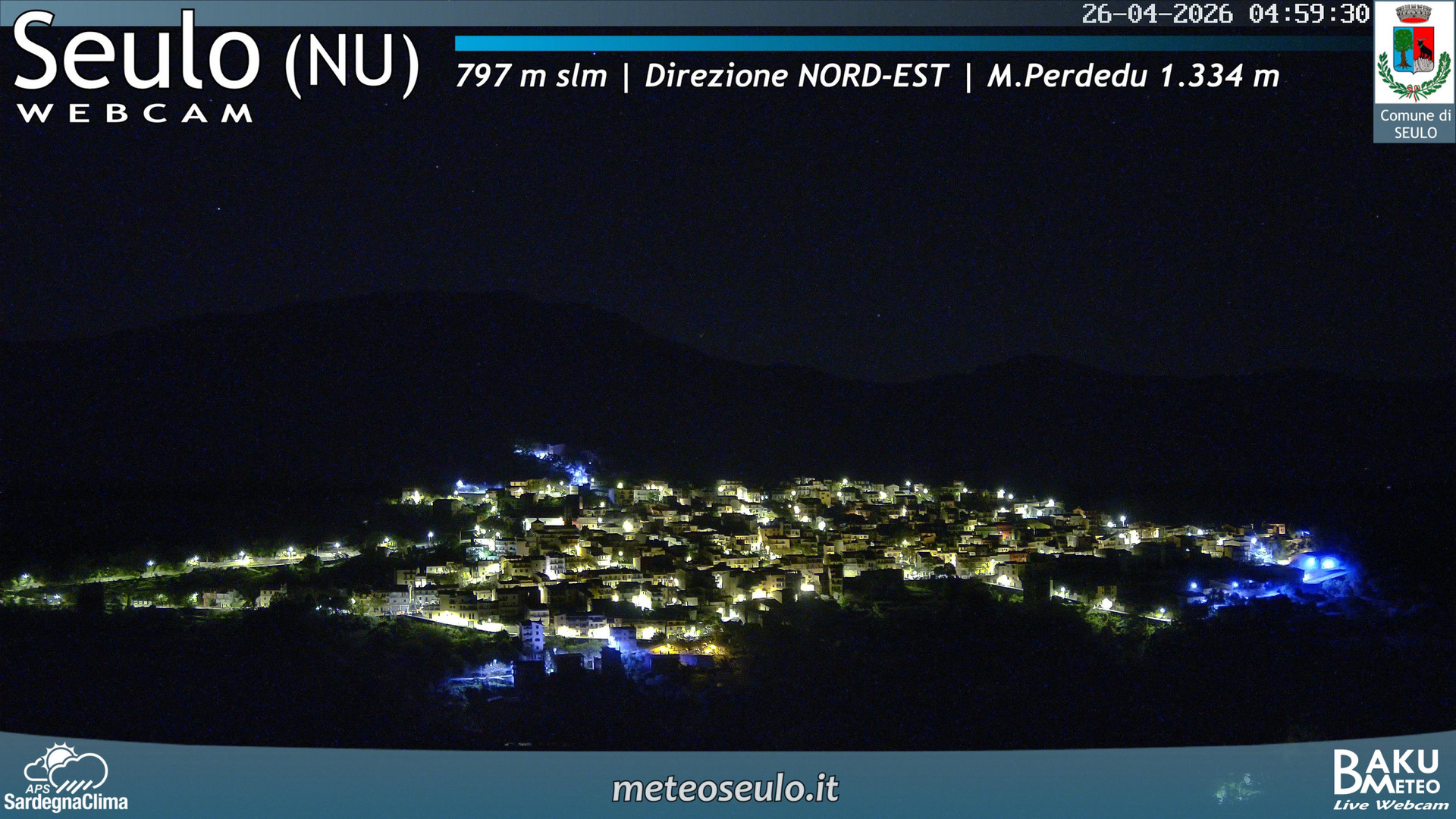 time-lapse frame, Seulo webcam