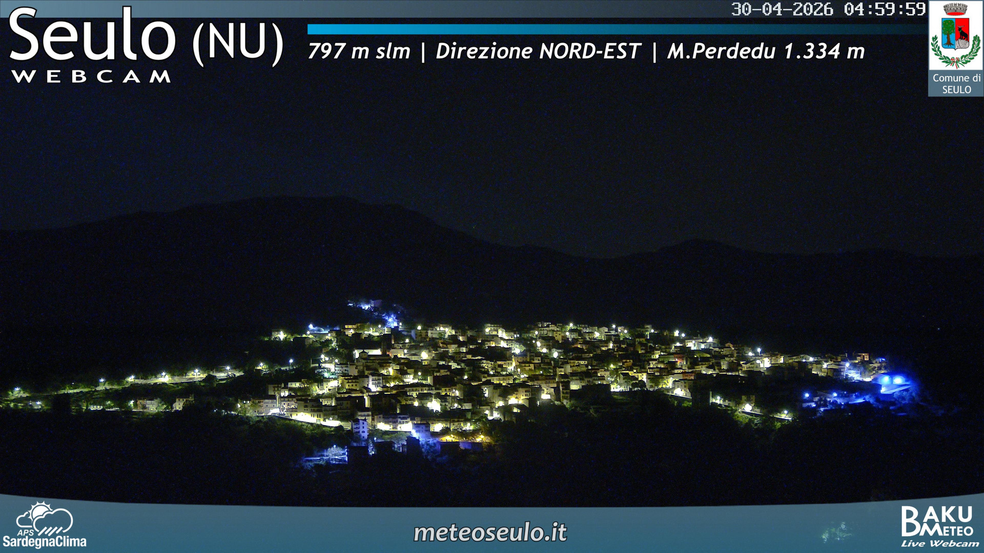 time-lapse frame, Seulo webcam