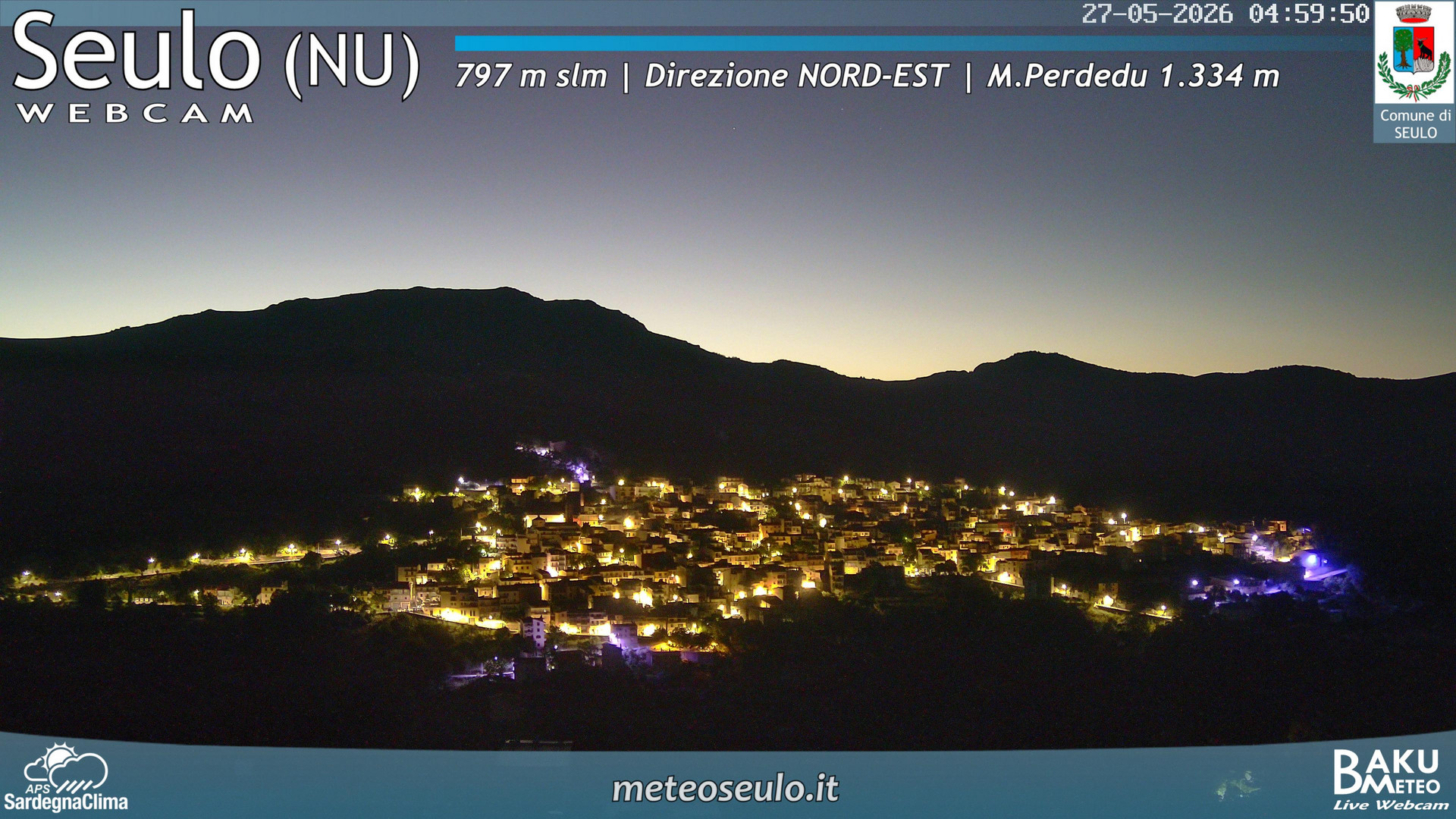 time-lapse frame, Seulo webcam