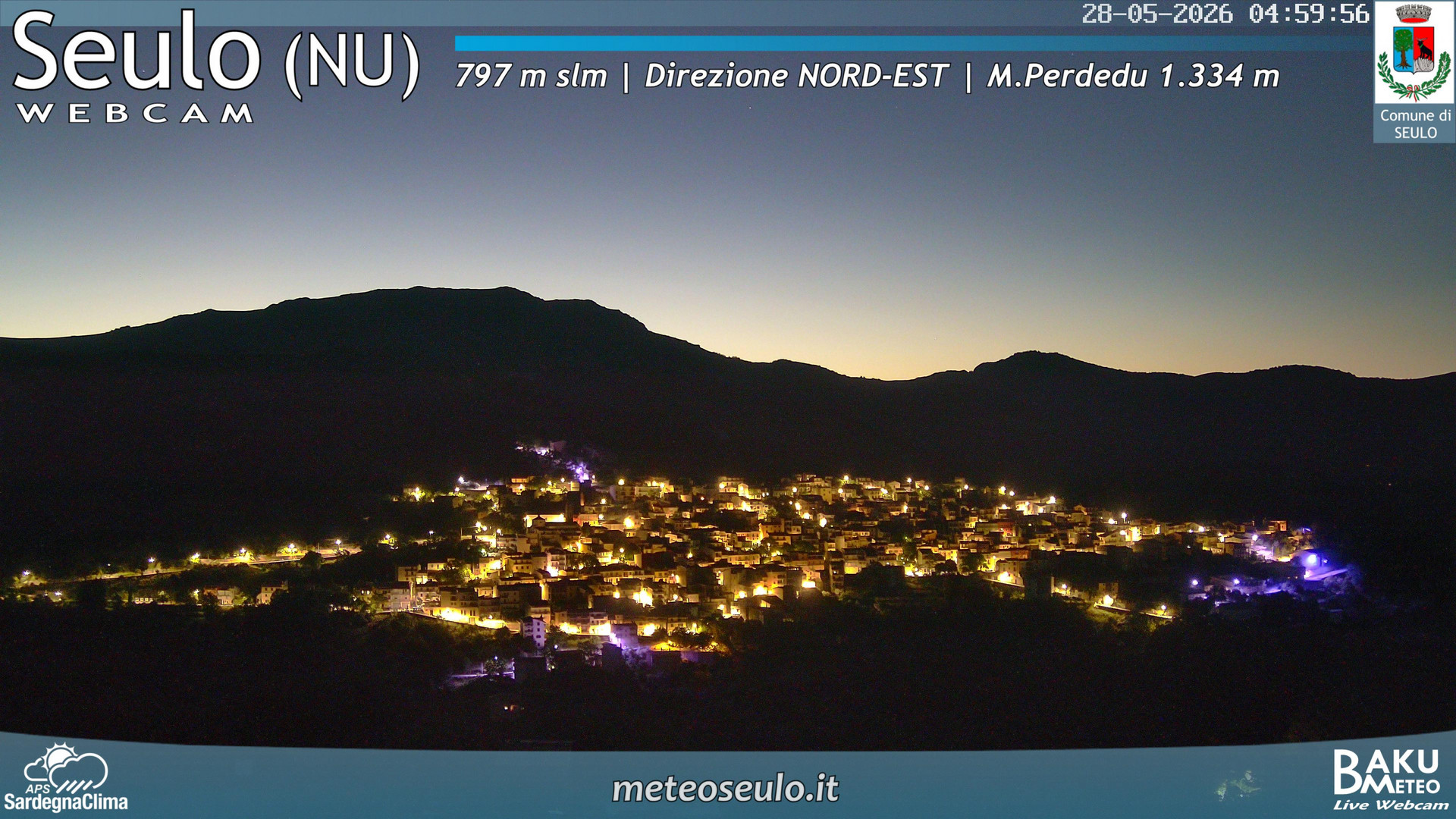 time-lapse frame, Seulo webcam