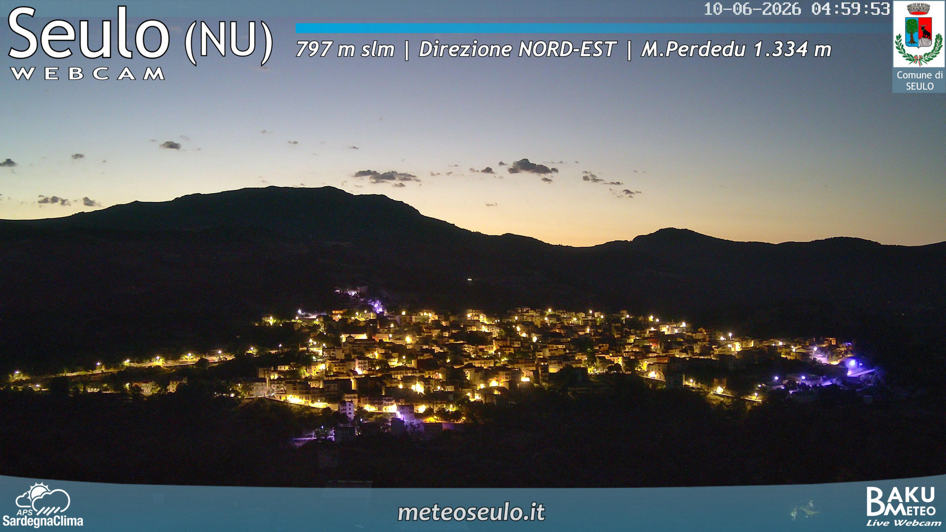 time-lapse frame, Seulo webcam