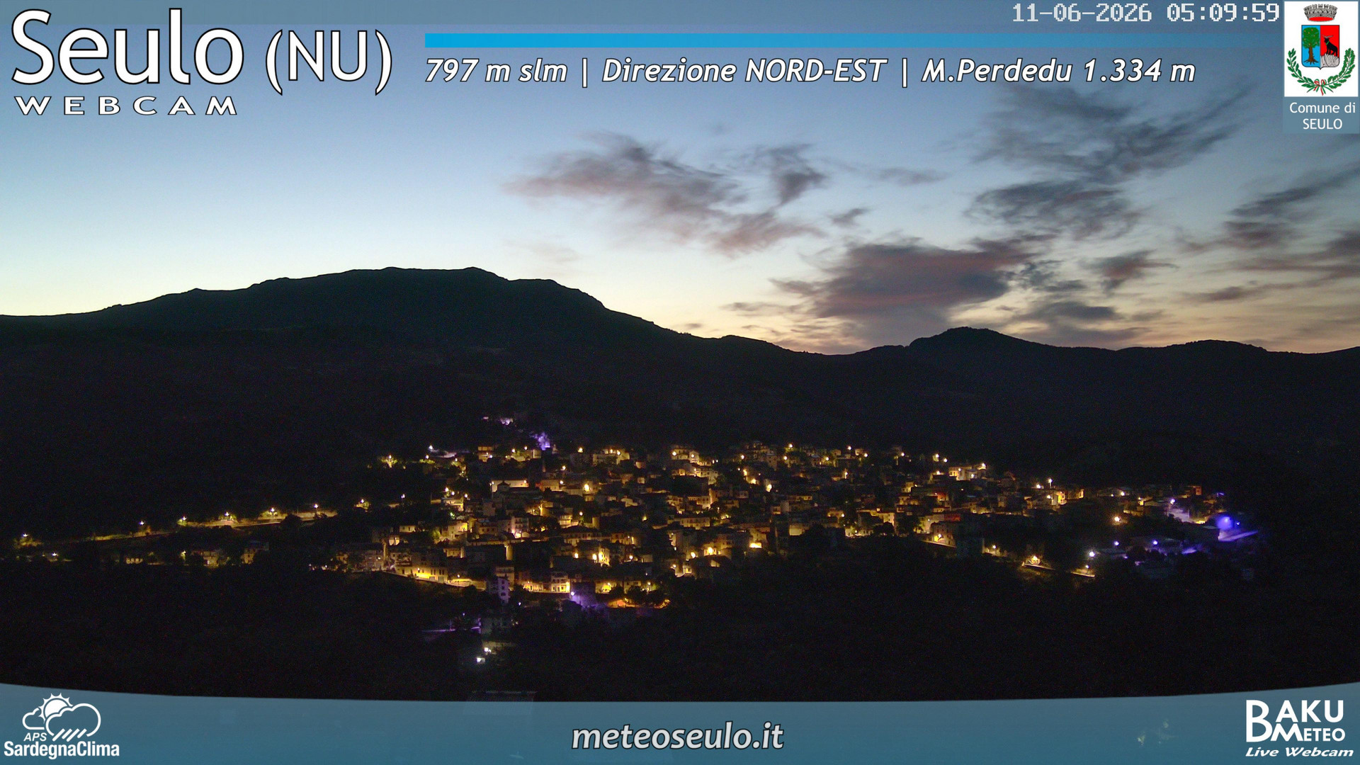 time-lapse frame, Seulo webcam