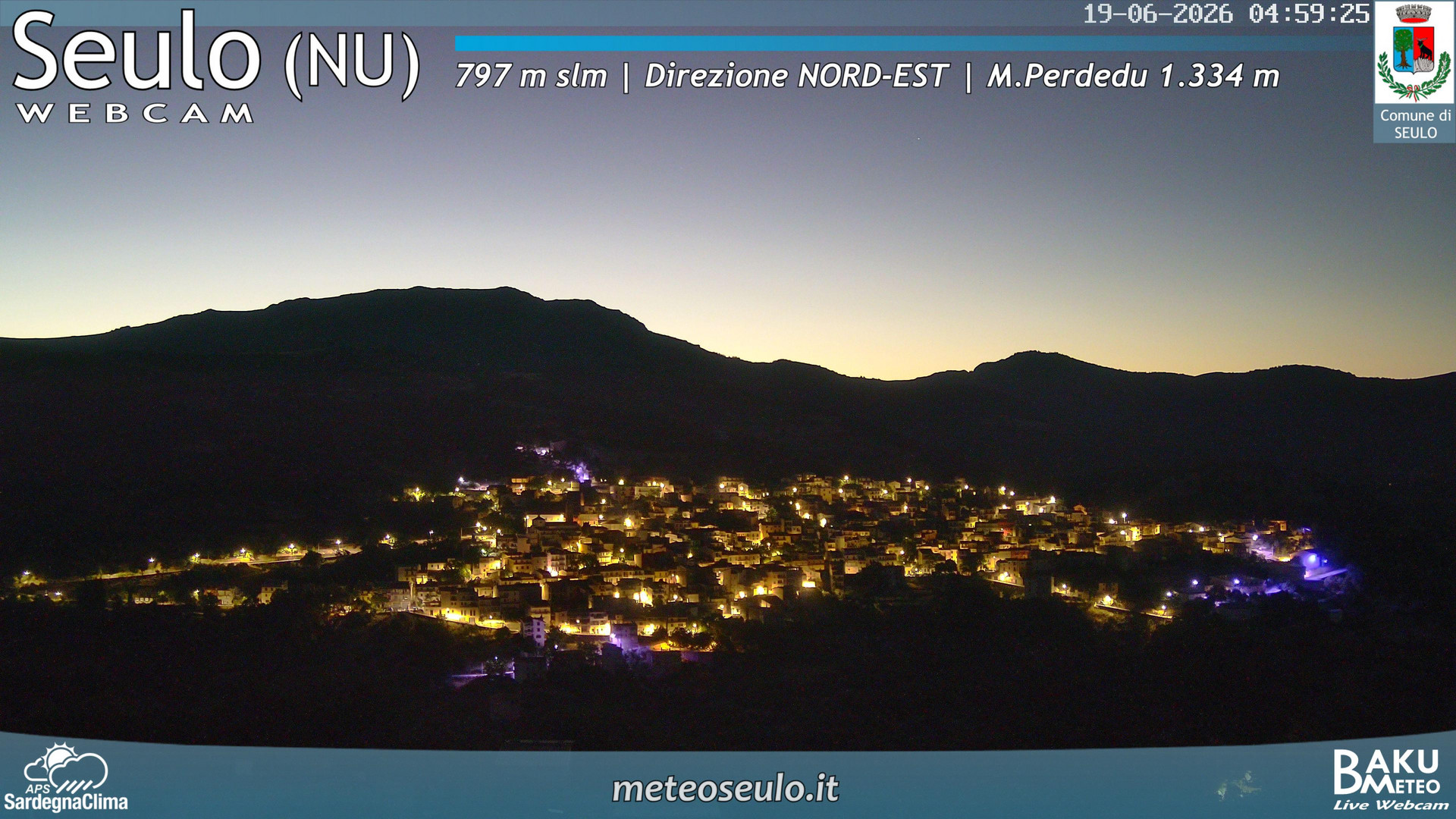 time-lapse frame, Seulo webcam