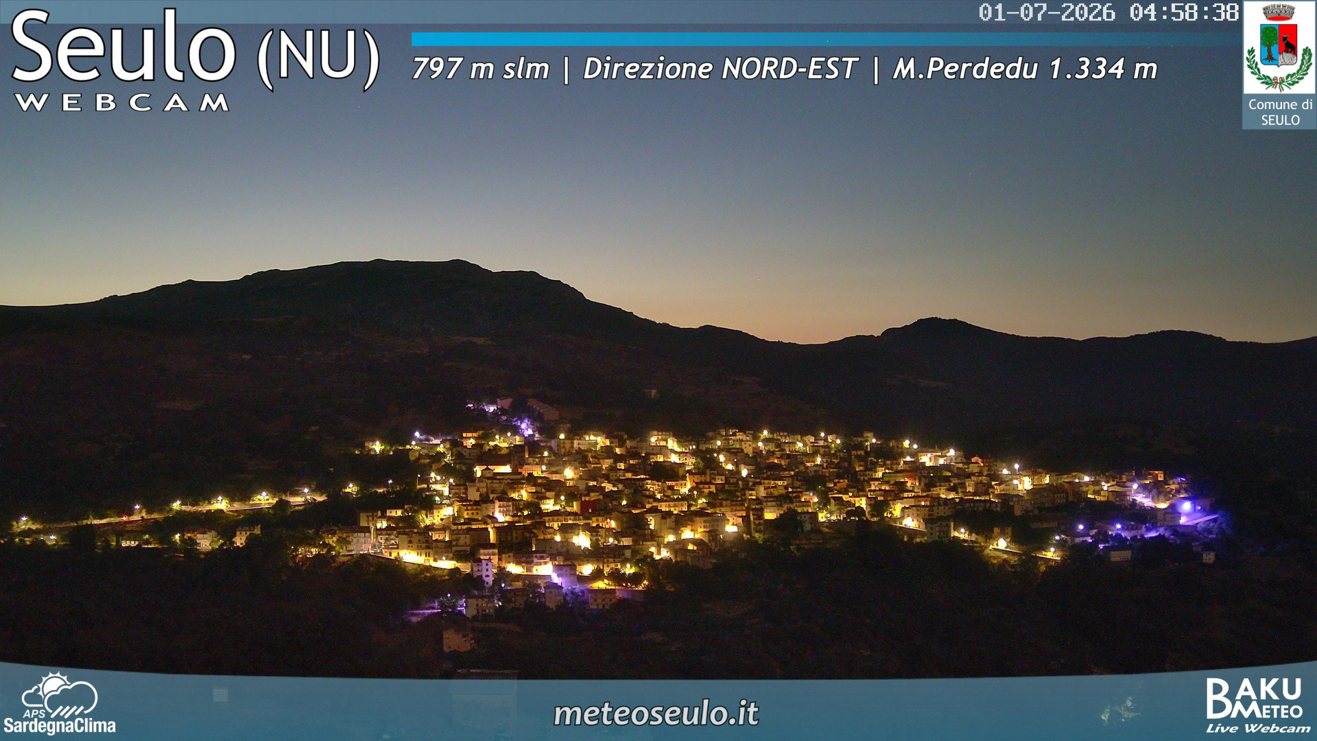 time-lapse frame, Seulo webcam