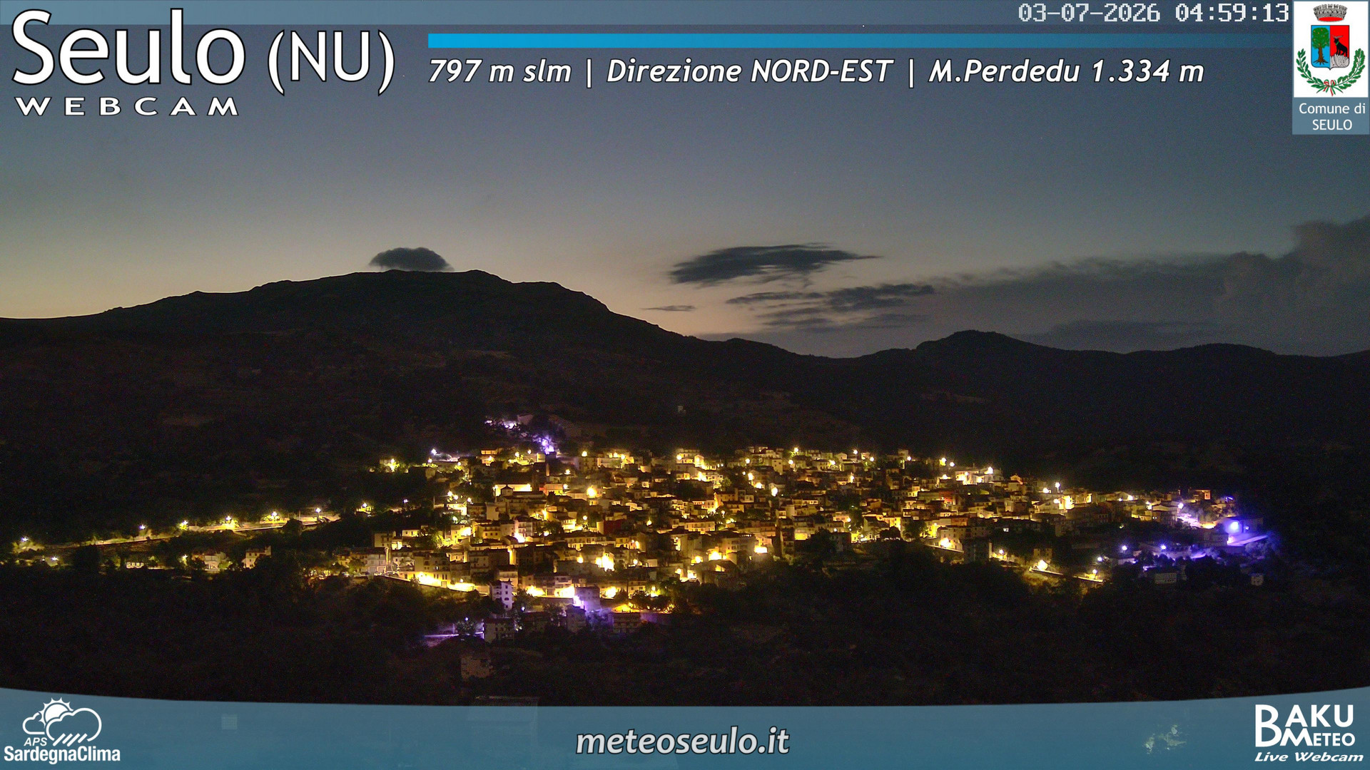 time-lapse frame, Seulo webcam