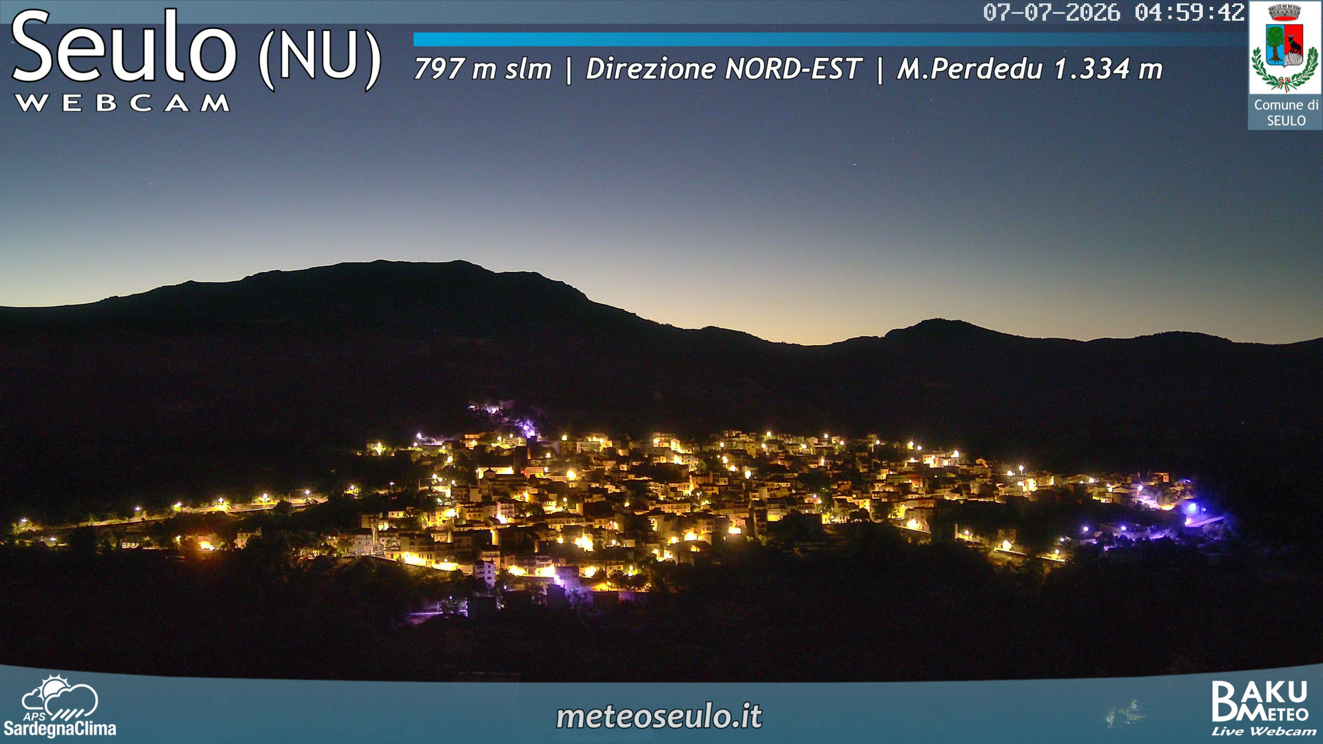 time-lapse frame, Seulo webcam