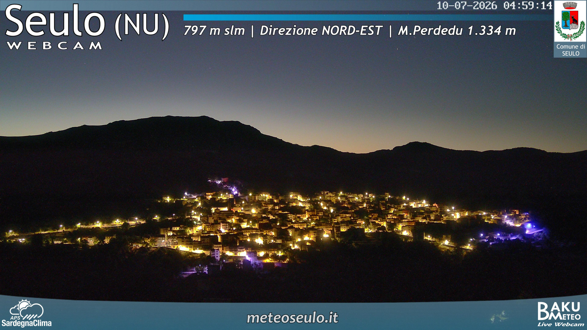 time-lapse frame, Seulo webcam