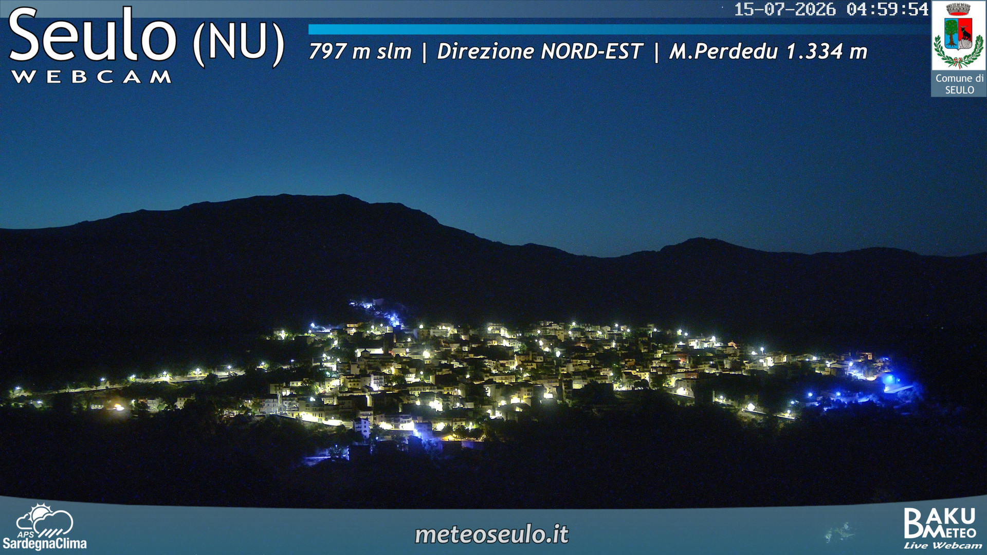 time-lapse frame, Seulo webcam