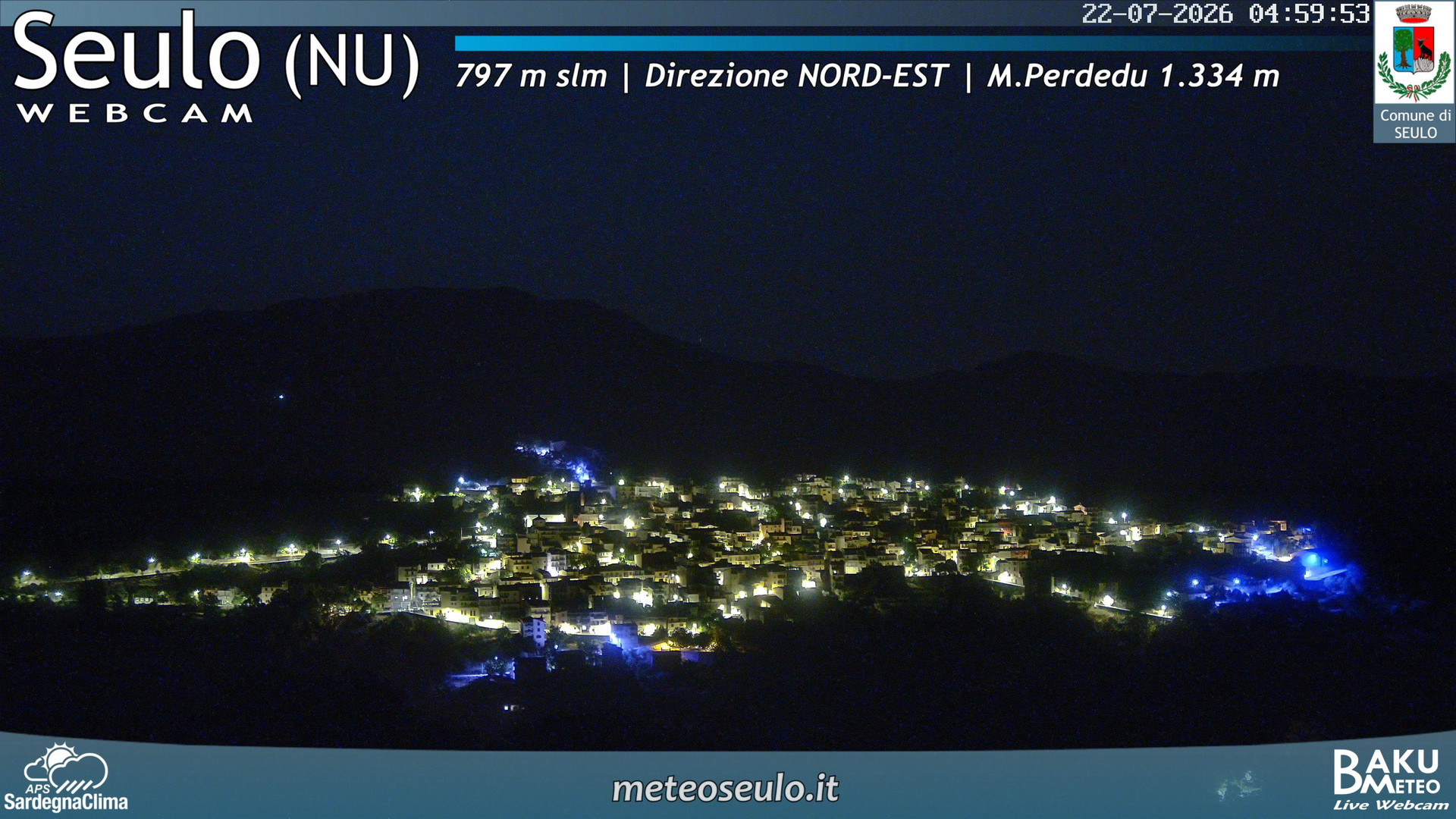 time-lapse frame, Seulo webcam