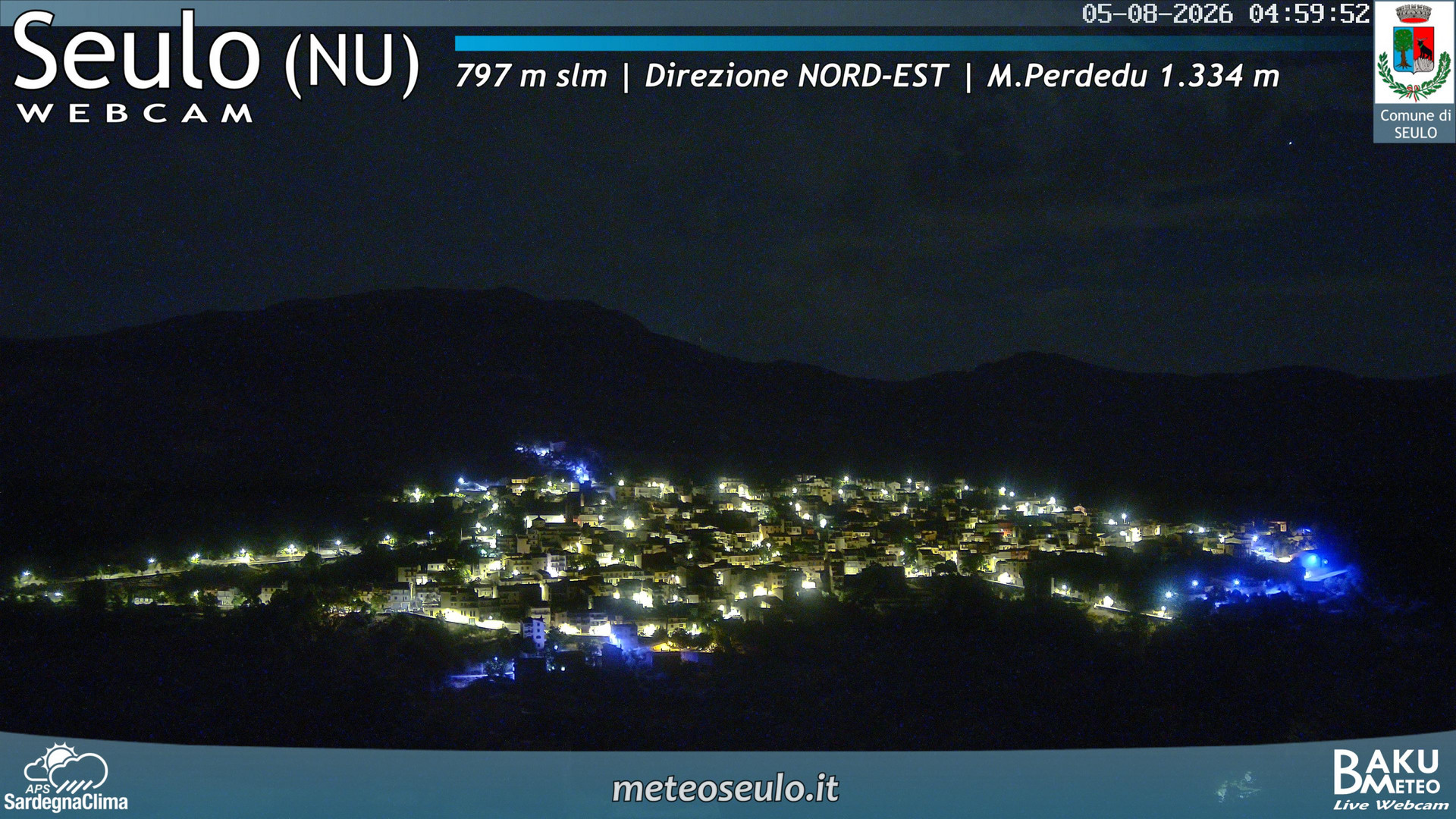time-lapse frame, Seulo webcam
