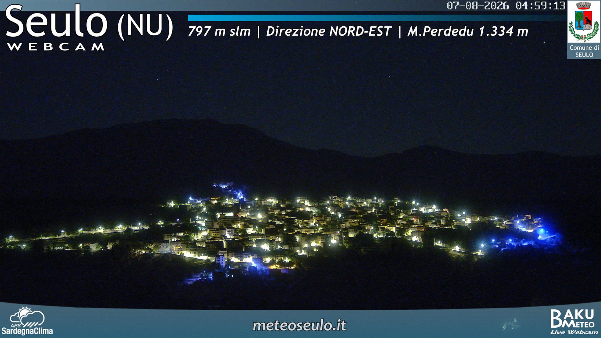 time-lapse frame, Seulo webcam
