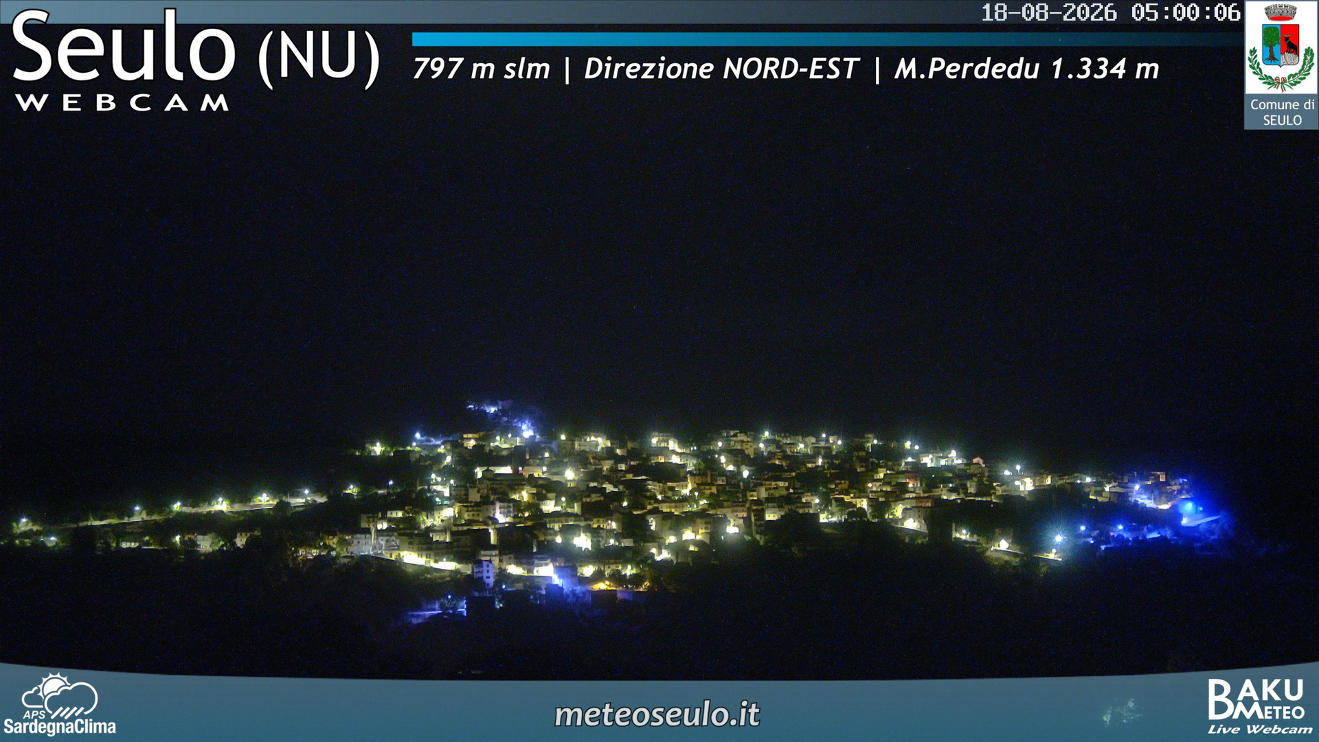 time-lapse frame, Seulo webcam