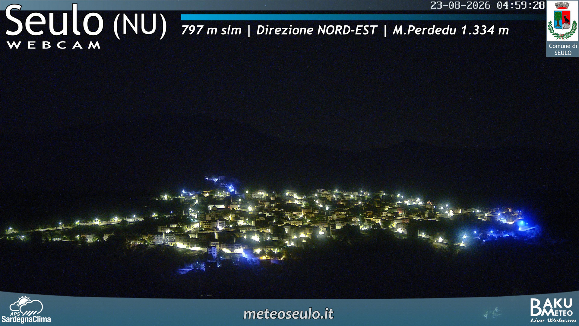 time-lapse frame, Seulo webcam