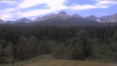 view from Glacier Park Lodge on 2026-07-17