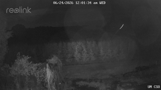 time-lapse frame, UM CSO webcam