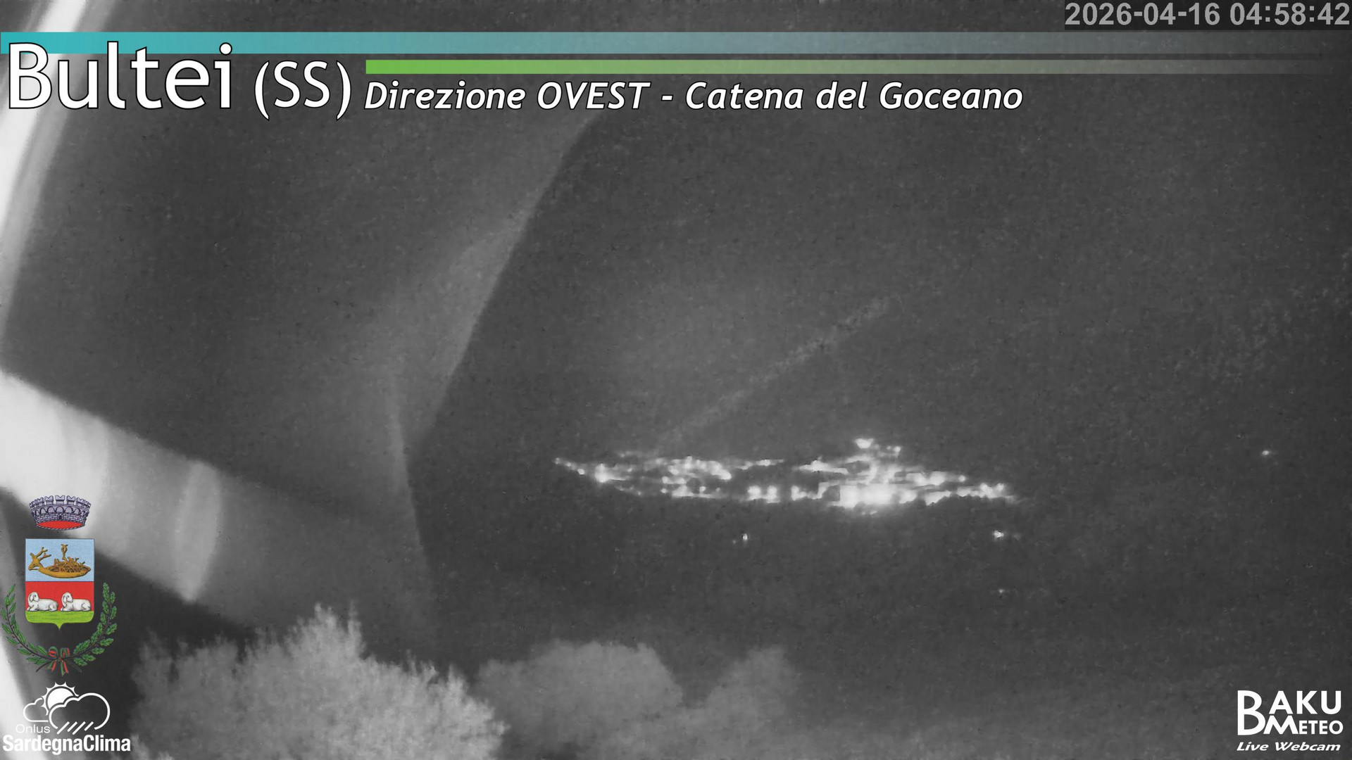 time-lapse frame, Bultei webcam