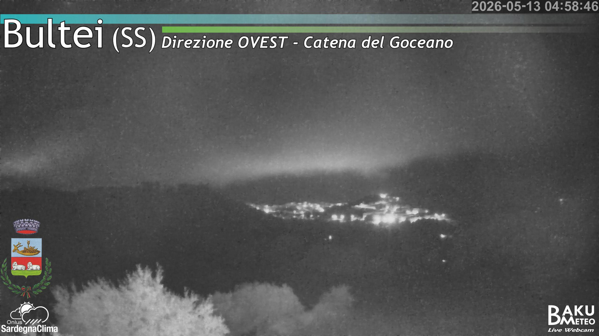 time-lapse frame, Bultei webcam