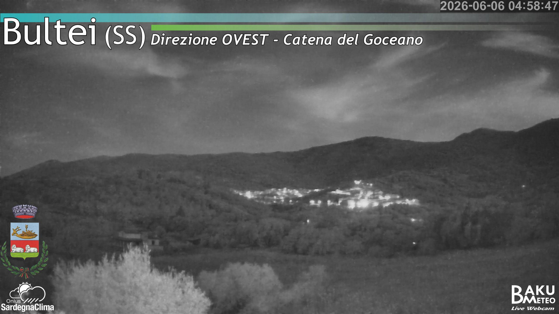 time-lapse frame, Bultei webcam