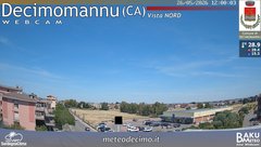 view from Decimomannu Nord on 2026-05-26