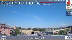 view from Decimomannu Nord on 2026-05-30