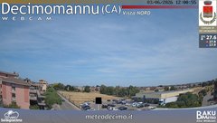 view from Decimomannu Nord on 2026-06-03