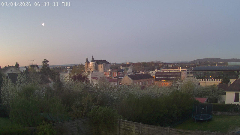 time-lapse frame, MONTBE webcam
