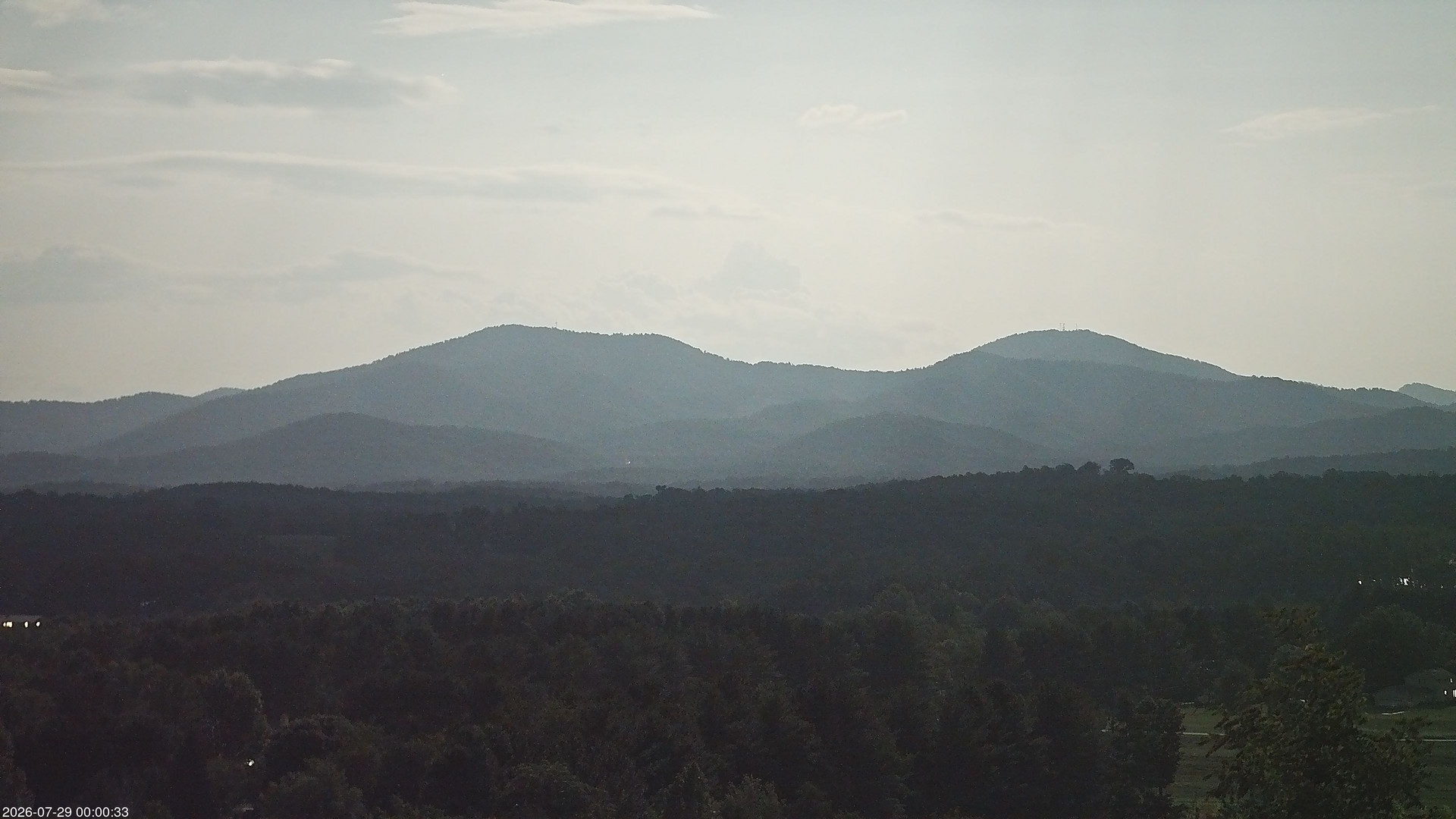 time-lapse frame, Greenwood Vista - Mountain View webcam