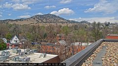 view from Boulder Mt Sanitas NW daily time lapse on 2026-04-10