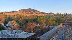 view from Boulder Mt Sanitas NW daily time lapse on 2026-04-20