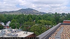 view from Boulder Mt Sanitas NW daily time lapse on 2026-05-28