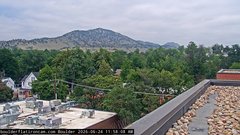view from Boulder Mt Sanitas NW daily time lapse on 2026-06-24