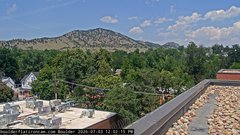 view from Boulder Mt Sanitas NW daily time lapse on 2026-07-03