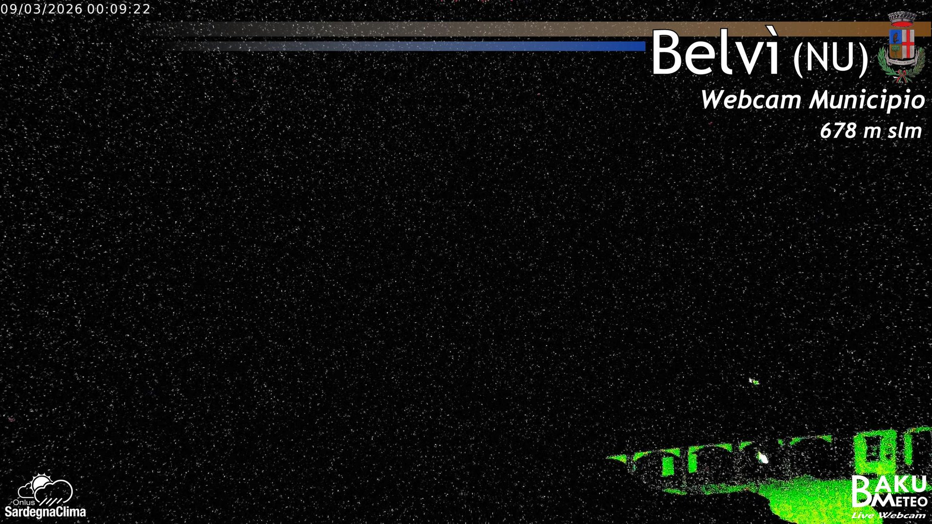 time-lapse frame, Belvi Municipio webcam