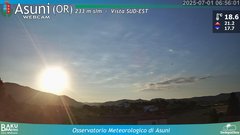 view from Asuni on 2025-07-01