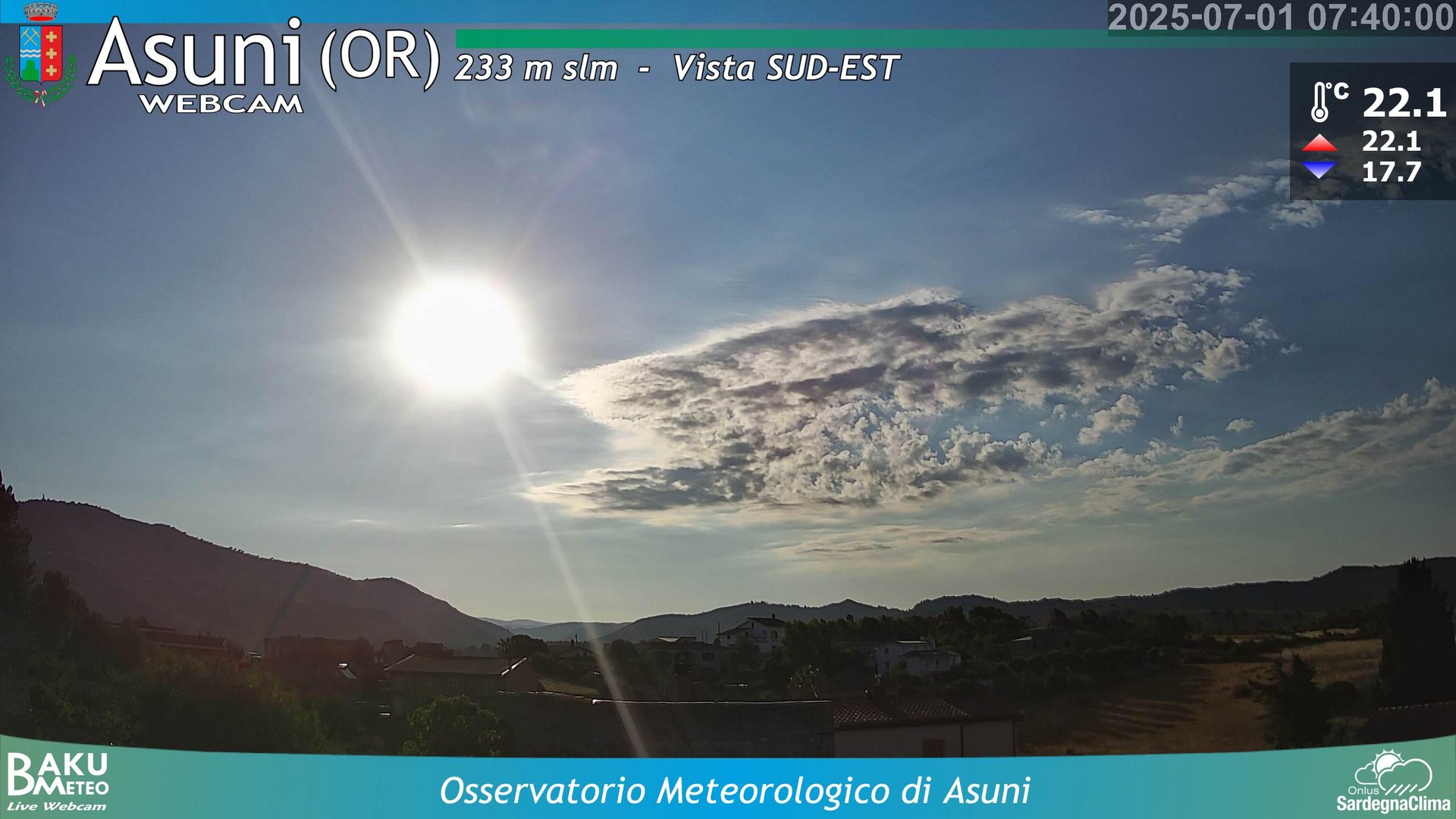 time-lapse frame, Asuni webcam