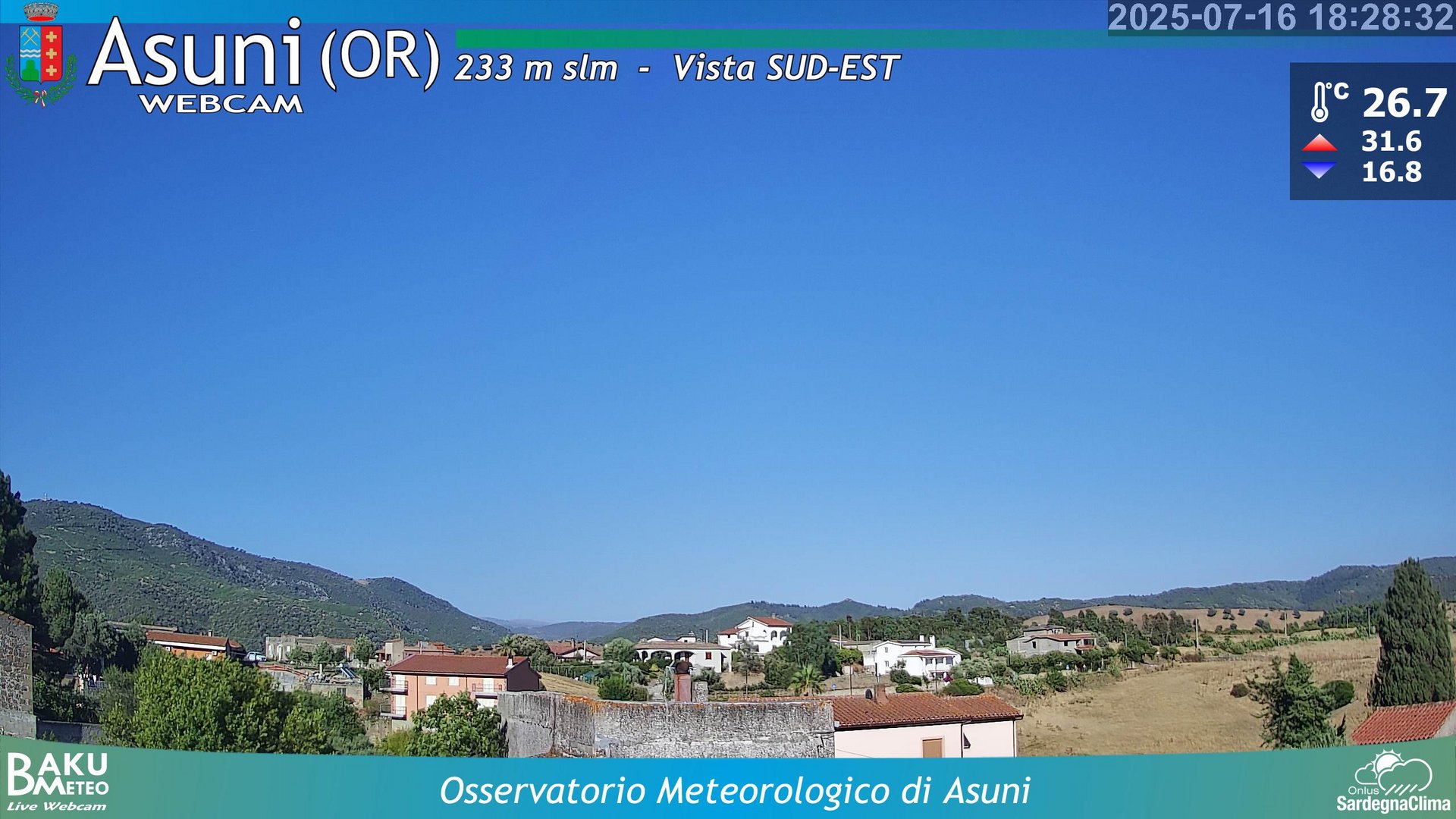 time-lapse frame, Asuni webcam