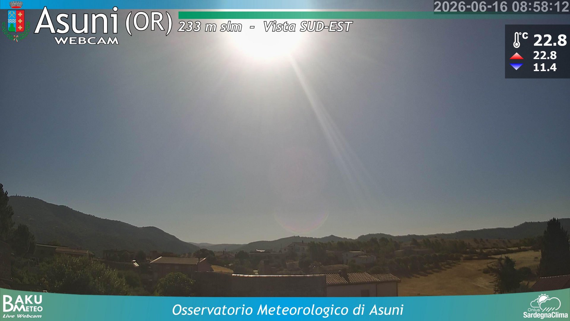 time-lapse frame, Asuni webcam