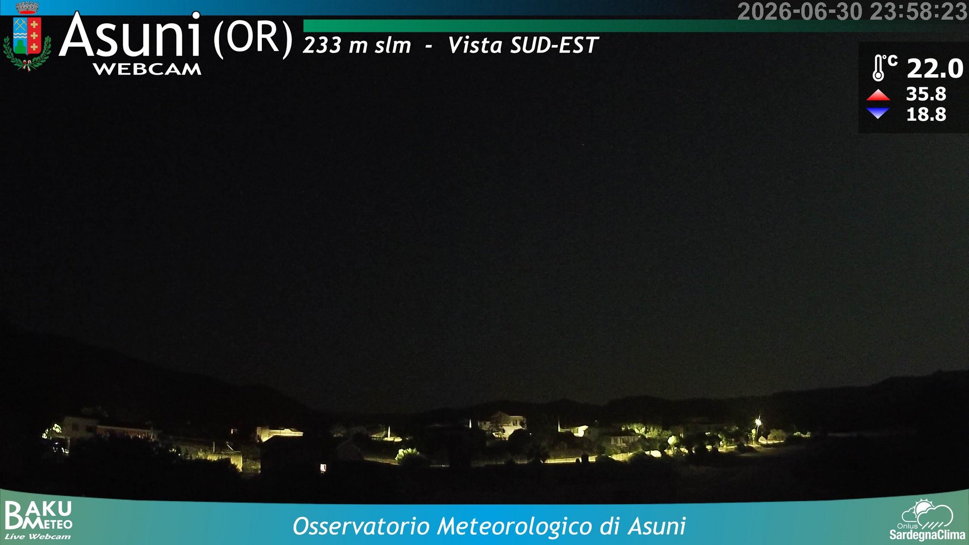 time-lapse frame, Asuni webcam