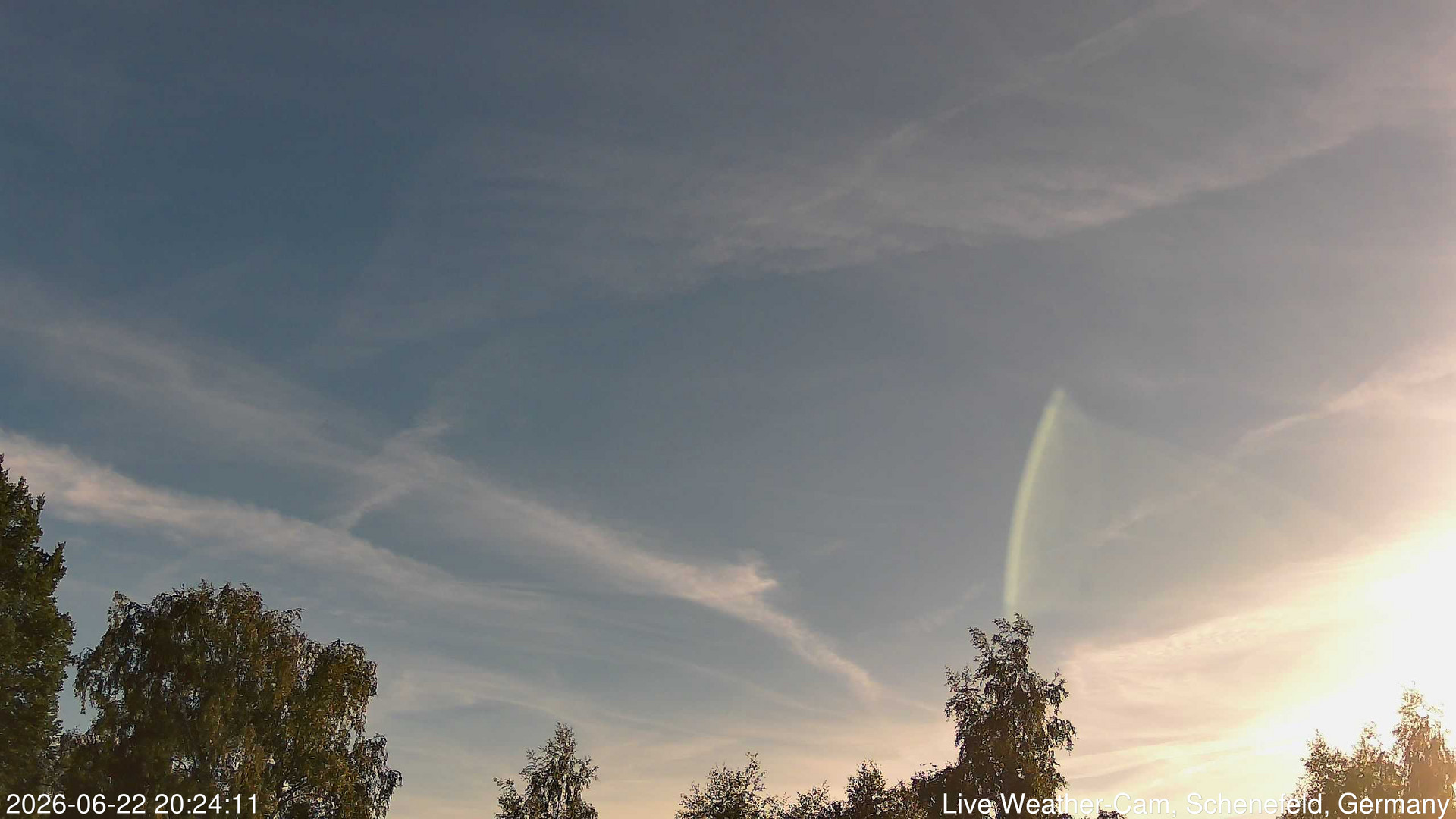 time-lapse frame, 2026-06-22 20:24-22:54 webcam