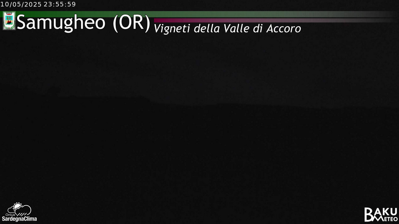 time-lapse frame, Samugheo webcam
