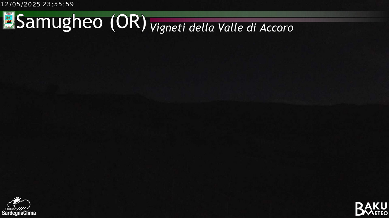 time-lapse frame, Samugheo webcam