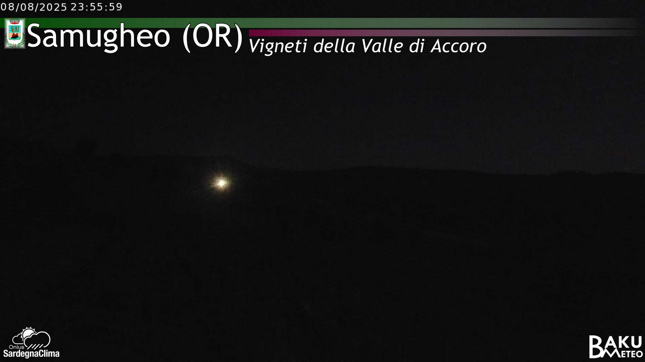time-lapse frame, Samugheo webcam