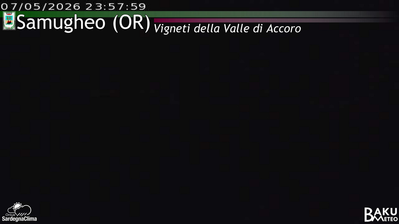 time-lapse frame, Samugheo webcam